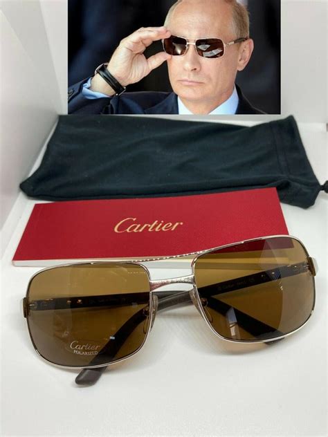 Vladimir Putin Wears Cartier Sunglasses Neil T8200716